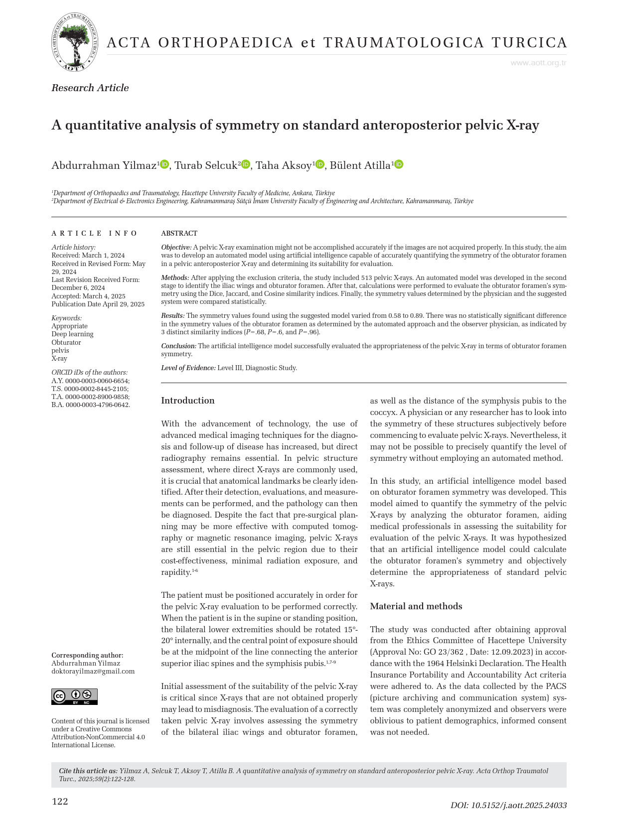 First page of the AOTT 2026 paper