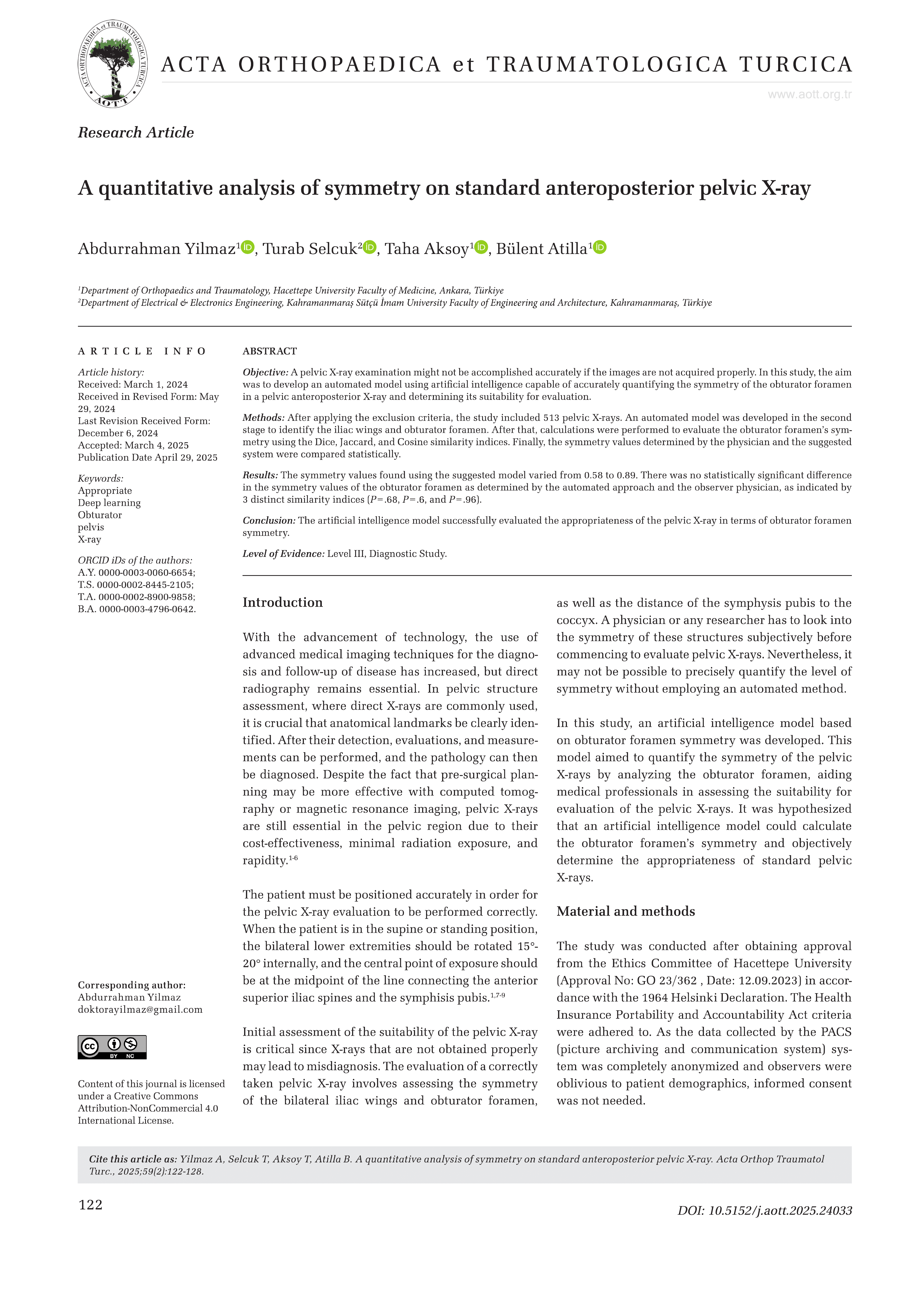 First page of the AOTT 2025 paper